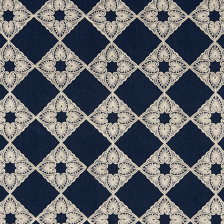 Talisman 68J8211 by JF Fabric Felicity 82% Polyester, 18% Linen China Horizontal: 6 and Vertical: 6 56 - Fabric Carolina -