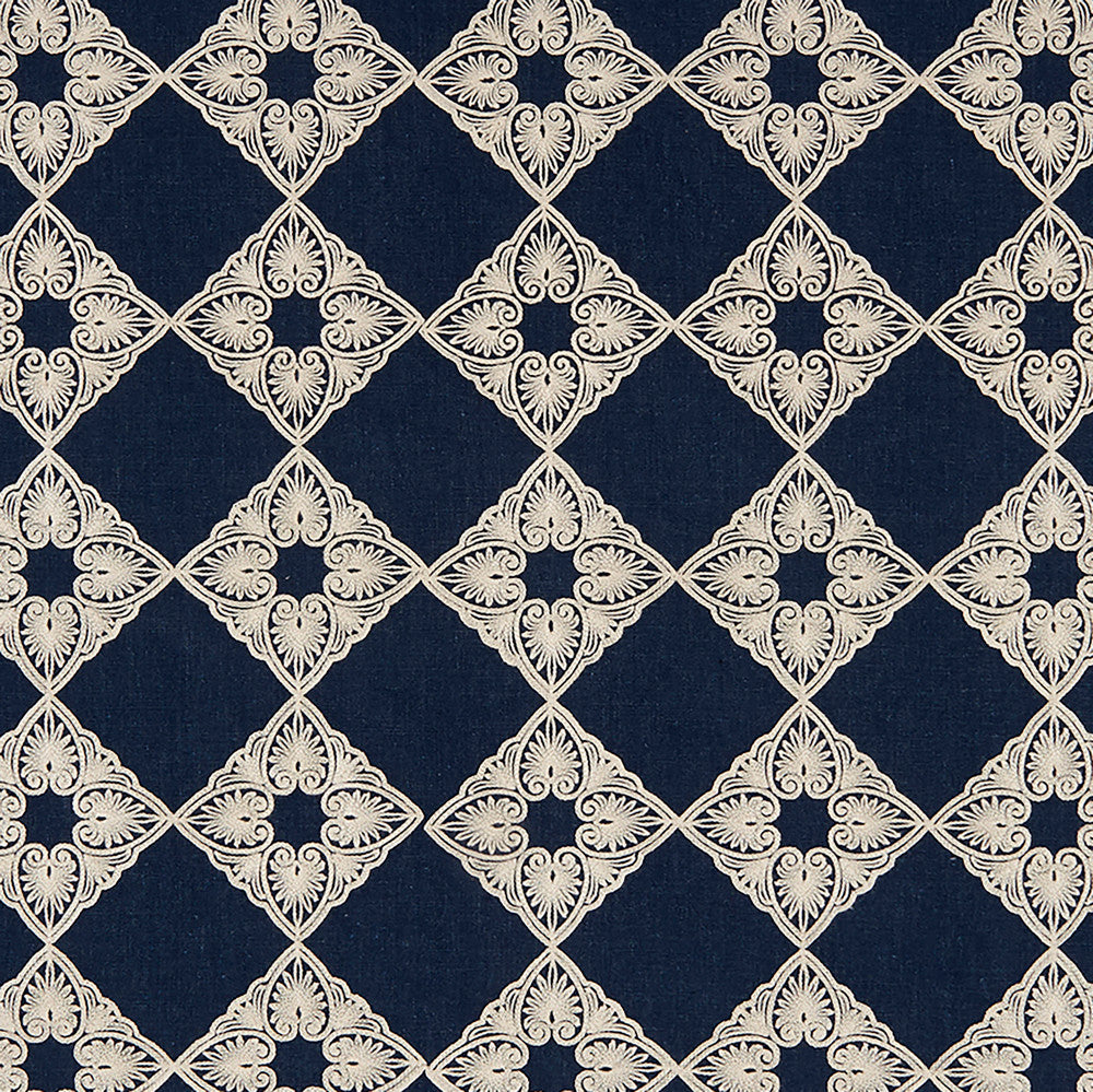 Talisman 68J8211 by JF Fabric Felicity 82% Polyester, 18% Linen China Horizontal: 6 and Vertical: 6 56 - Fabric Carolina -