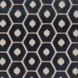Tambourine 1 Ink by Stout Fabric