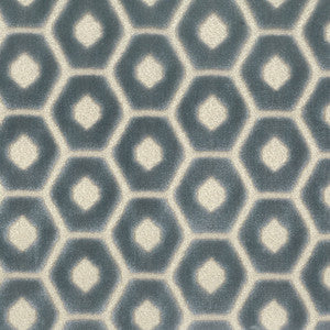 Tambourine 2 Lagoon by Stout Fabric
