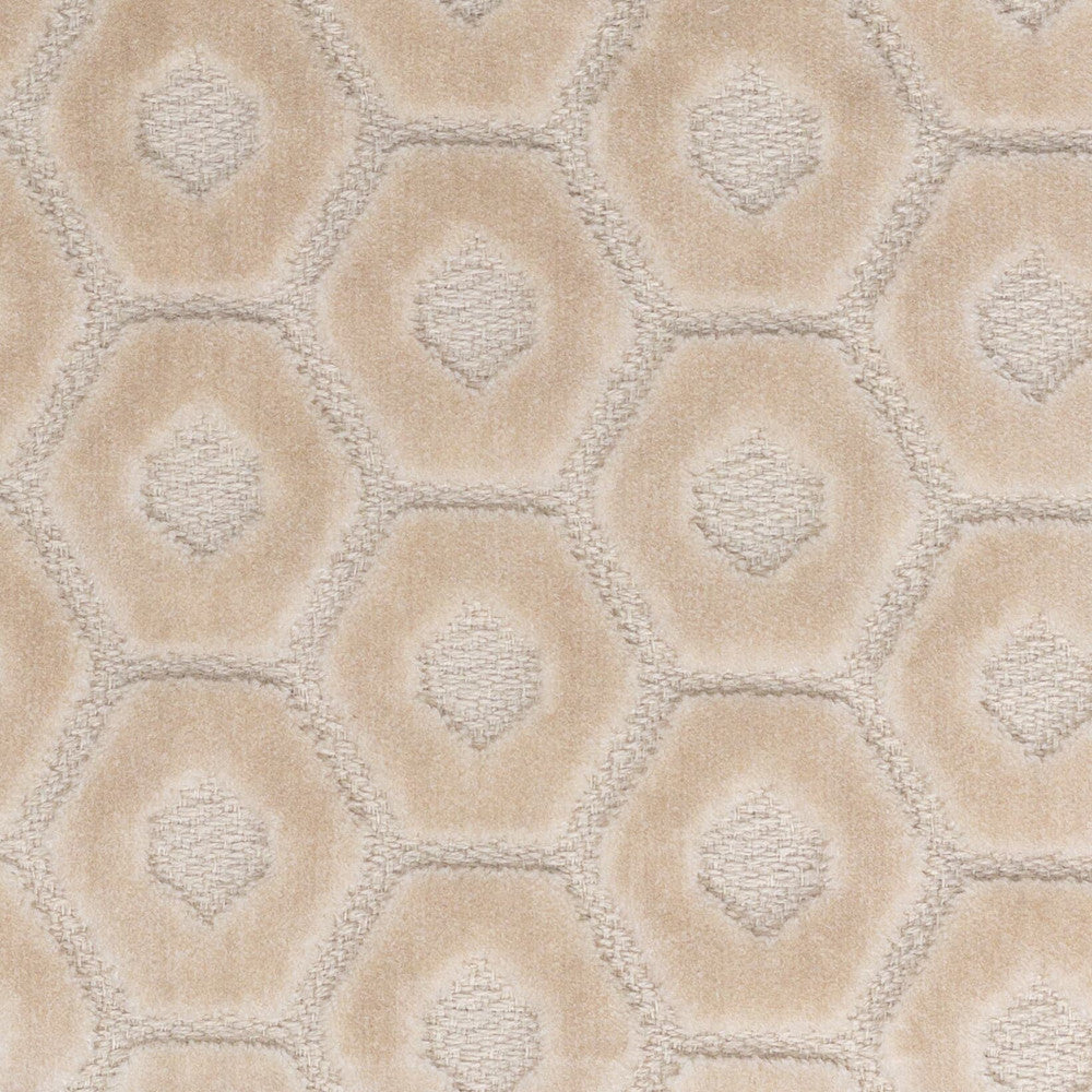 Tambourine 5 Cream by Stout Designer Fabric PILED HIGH VELVETS 88%SVI 12%POL INDIA FLAME RETARDANT-U.F.A.C. CLASS 1 FLAME RETARDANT-N.F.P.A. 260A CLASS 1 CATB 117-2013 WYZENBEEK 9 000 DOUBLE RUB WEAR TEST (MEDIUM DUTY) Horizontal: 2.500 and Vertical: 1.750 56 in - Swanky Fabrics -