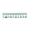 Tanya Tassel Fringe 4 Aqua by Stout Trim