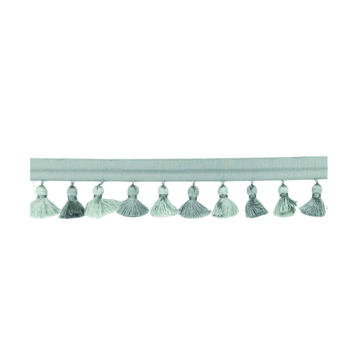 Tanya Tassel Fringe 4 Aqua by Stout Trim Stout Trim Tanya Tassel Fringe 4 AquaTrim NEW TRADITIONS TRIM 57%SVI 24%COT 14%ACR 5%POL CHINA </p><p>Repeat: H: 1.000, V: 0.000 2 in - Fabric Carolina -