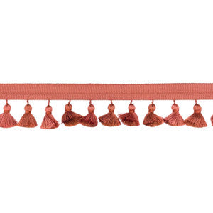 Tanya Tassel Fringe 5 Clay by Stout Trim