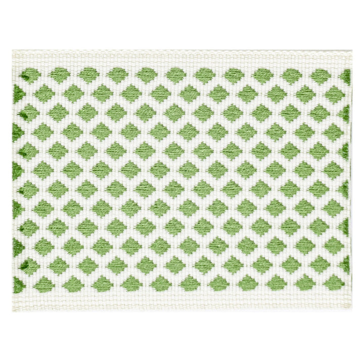 Taper 3 Fern by Stout Trim Stout Trim Taper 3 FernTrim VISIONS OF COLOR TRIM 100%SVI TURKEY </p><p>Repeat: H: 0.500, V: 0.000 3 in - Fabric Carolina -