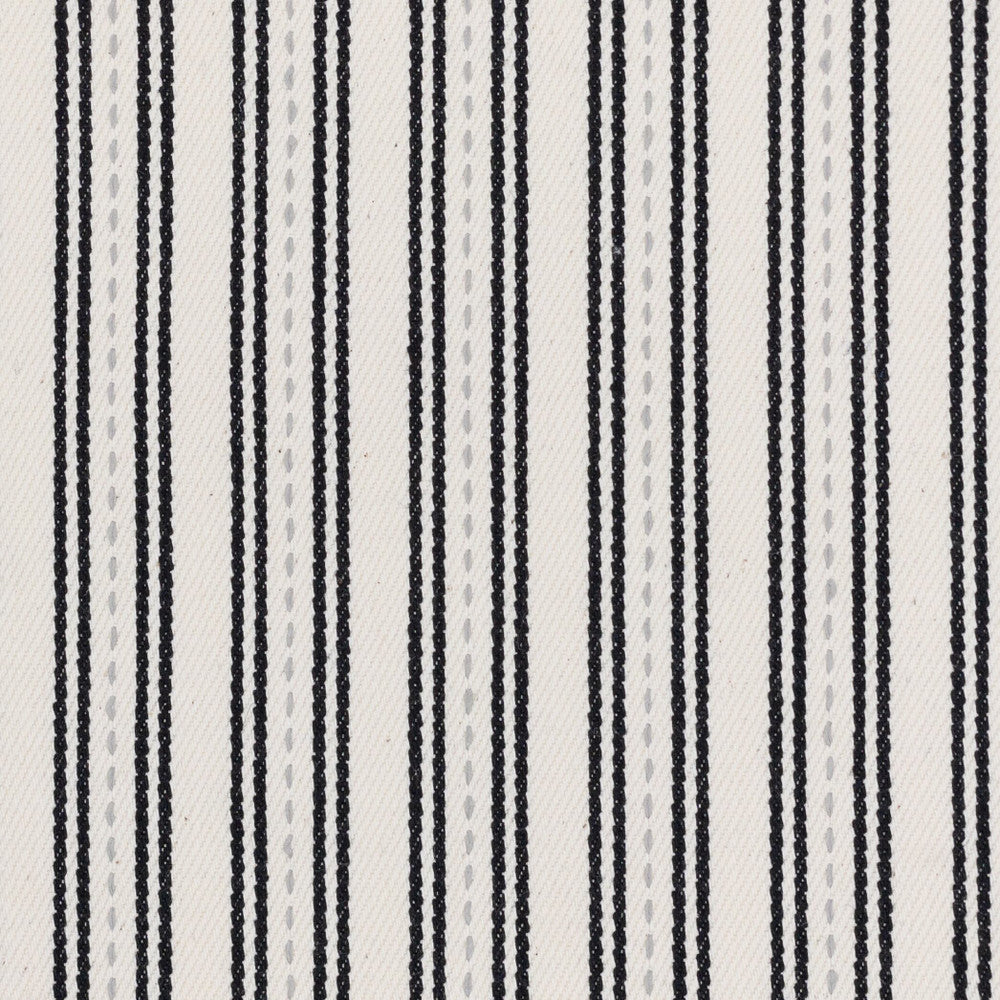 Tara 5 Storm by Stout Fabric JUST STRIPES DENIM/SLATE 100%COT PORTUGAL FLAME RETARDANT-U.F.A.C. CLASS 1 CATB 117-2013 Horizontal: 1.125 and Vertical: 0.000 54 in - Fabric Carolina -