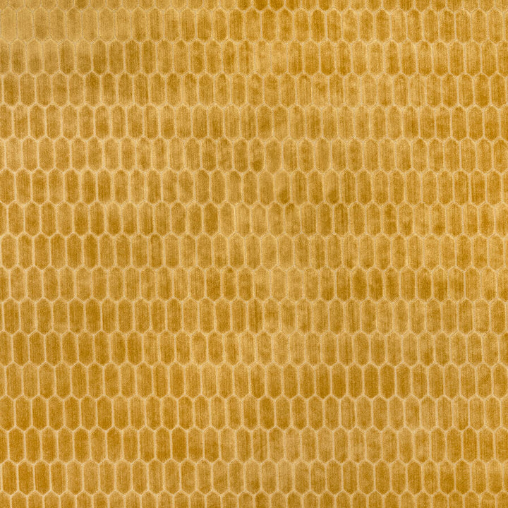 Tarot 6 Tumeric by Marcus William Fabric KAI/MARCUS WILLIAM MIRAGE 59%SVI 41%POL INDIA MARTINDALE WEAR TEST (25 000 CIRCULAR RUBS) Horizontal: 0.875 and Vertical: 3.250 55 in - Fabric Carolina -