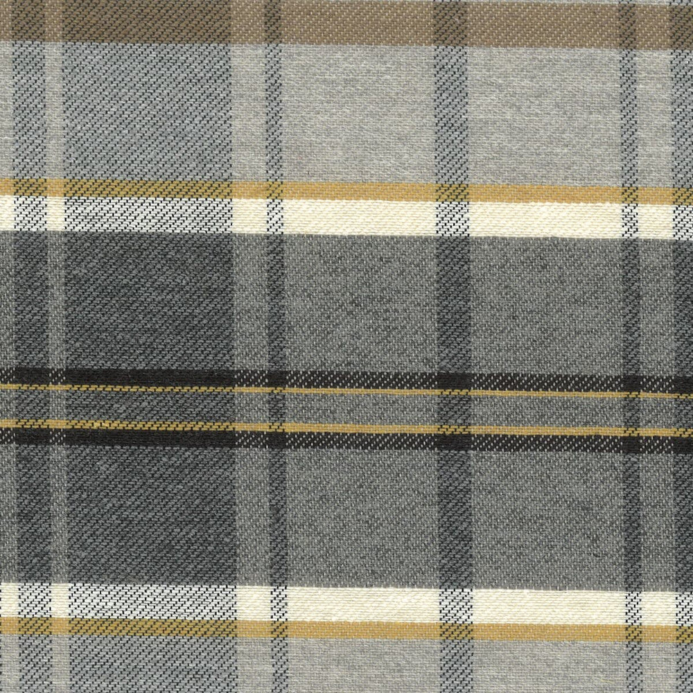 Tartan 1 Slate by Stout Fabric RAINBOW LIBRARY PEWTER/RAVEN 64%COT 36%POL USA FLAME RETARDANT-CA BULLETIN 117-SECTION E FLAME RETARDANT-N.F.P.A. 260A CLASS 1 WYZENBEEK 100 000 DOUBLE RUB WEAR TEST (HEAVY DUTY) </p><p>Repeat: 6.75 55 in - Fabric Carolina -
