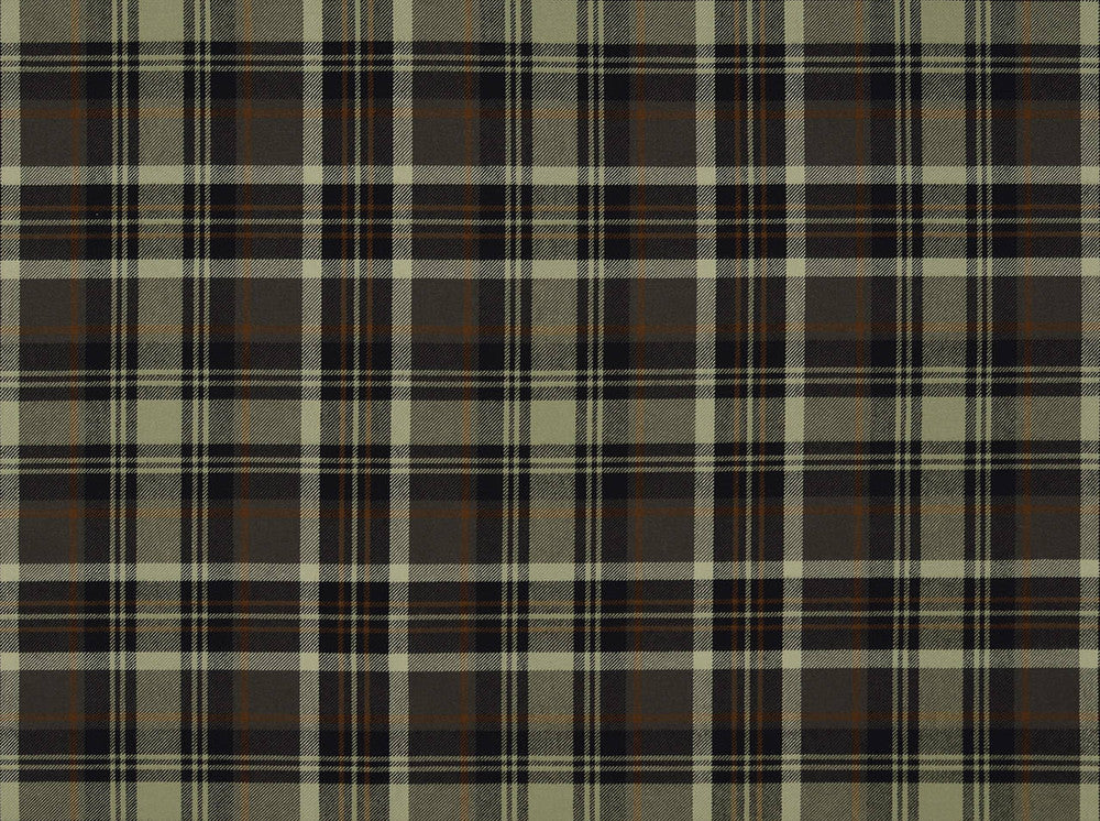Tartan Plaid Jet Black 93 by Covington Designer Fabric our website for purchase 55" 100% Cotton Turkey 30000 Horizontal: 0" and Vertical: 0" 55" - Swanky Fabrics -