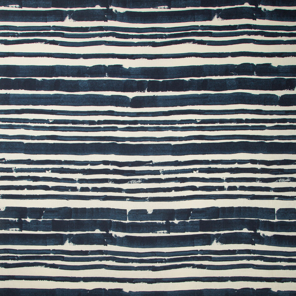 Tavolozza Navy by Kravet Couture Fabric MODERN COLORS-SOJOURN COLLECTION FLAX - 100% Italy LIGHT Horizontal: 26.75 and Vertical: 42.5 54 - Fabric Carolina -