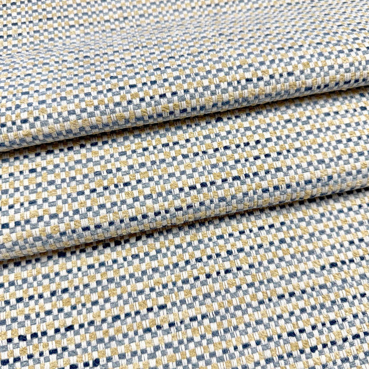 Taylor Indigo by Magnolia Designer Fabric - 82% Poly, 18% Cotton India 30,000 MAR Horizontal: 0 and Vertical: 0 54 - Swanky Fabrics -