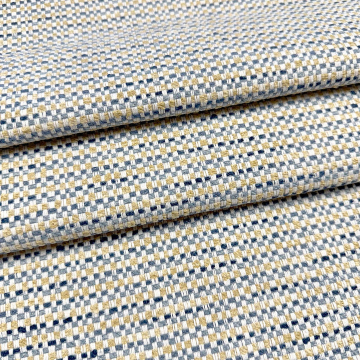 Taylor Indigo by Magnolia Fabric - 82% Poly, 18% Cotton India 30,000 MAR Horizontal: 0 and Vertical: 0 54 - Fabric Carolina -