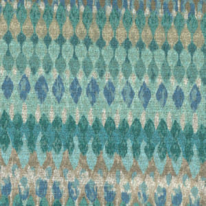 Tazmania Turquoise by Norbar Fabric See Sample 100% COTTON KOREA UFAC 1, CAL 117, NFPA 260 </p><p>Repeat: Horizontal: and Vertical: 9" 54 - Fabric Carolina -