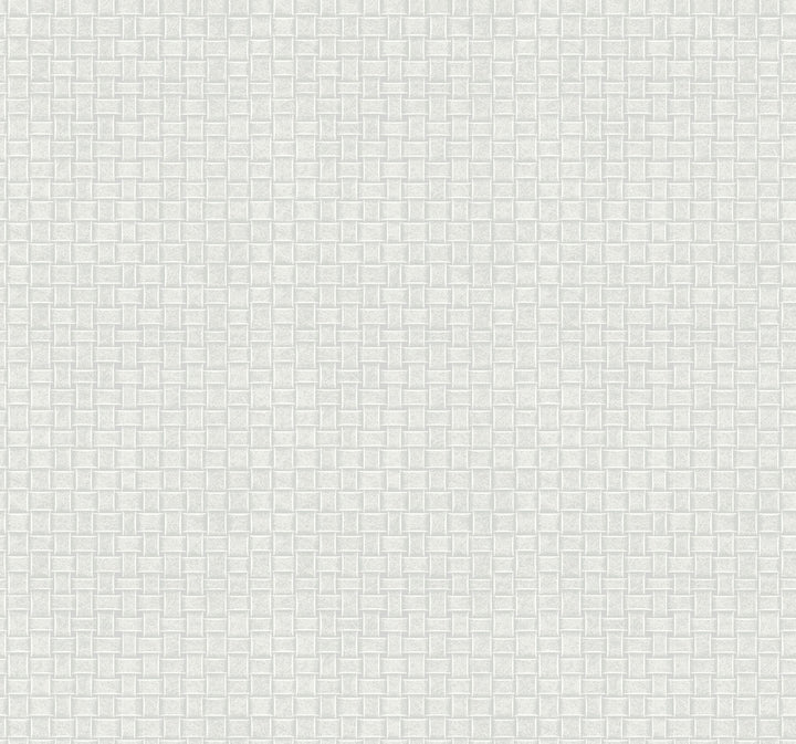 Paradise Island Weave Light Grey Wallpaper by York Wallcoverings Tropics Resource Library Covers about 60.8 square feet 27-in by 27-ft long roll Prepasted 25.25 - Fabric Carolina -