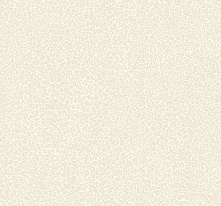 Leopard King Cream Wallpaper by York Wallcoverings Tropics Resource Library Covers about 60.8 square feet 27-in by 27-ft long roll Prepasted 25.25 - Fabric Carolina -