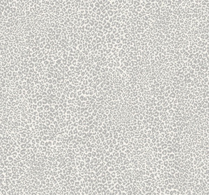 Leopard King Grey Wallpaper by York Wallcoverings