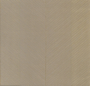 Palm Chevron Taupe & Gold Wallpaper by York Wallcoverings