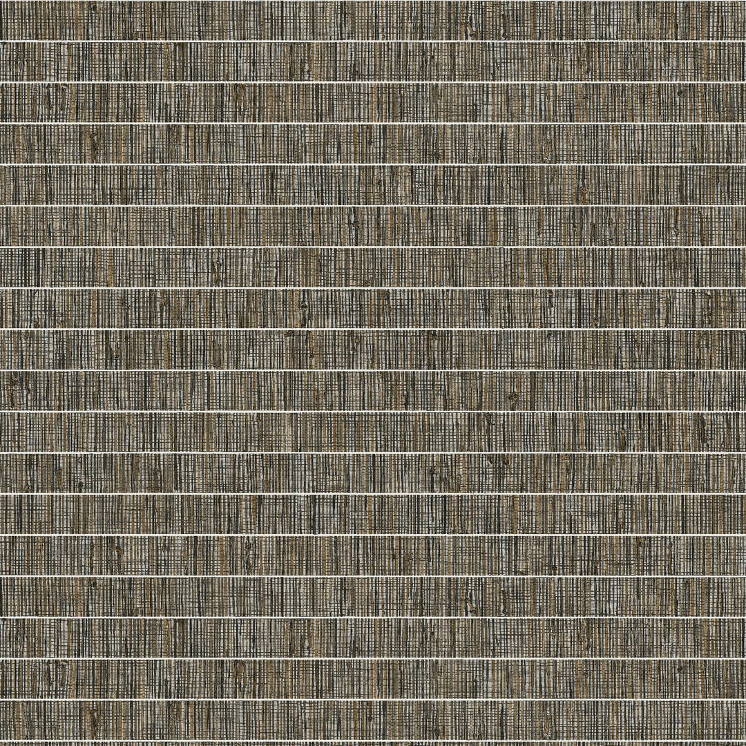 Blue Grass Band Nutmeg TC70018 by Seabrook Designs Designer Wallpaper