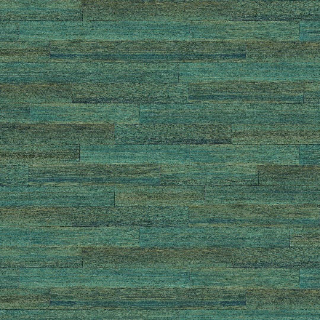 Husky Banana Phthalo Green TC70204 by Seabrook Designs Designer Wallpaper