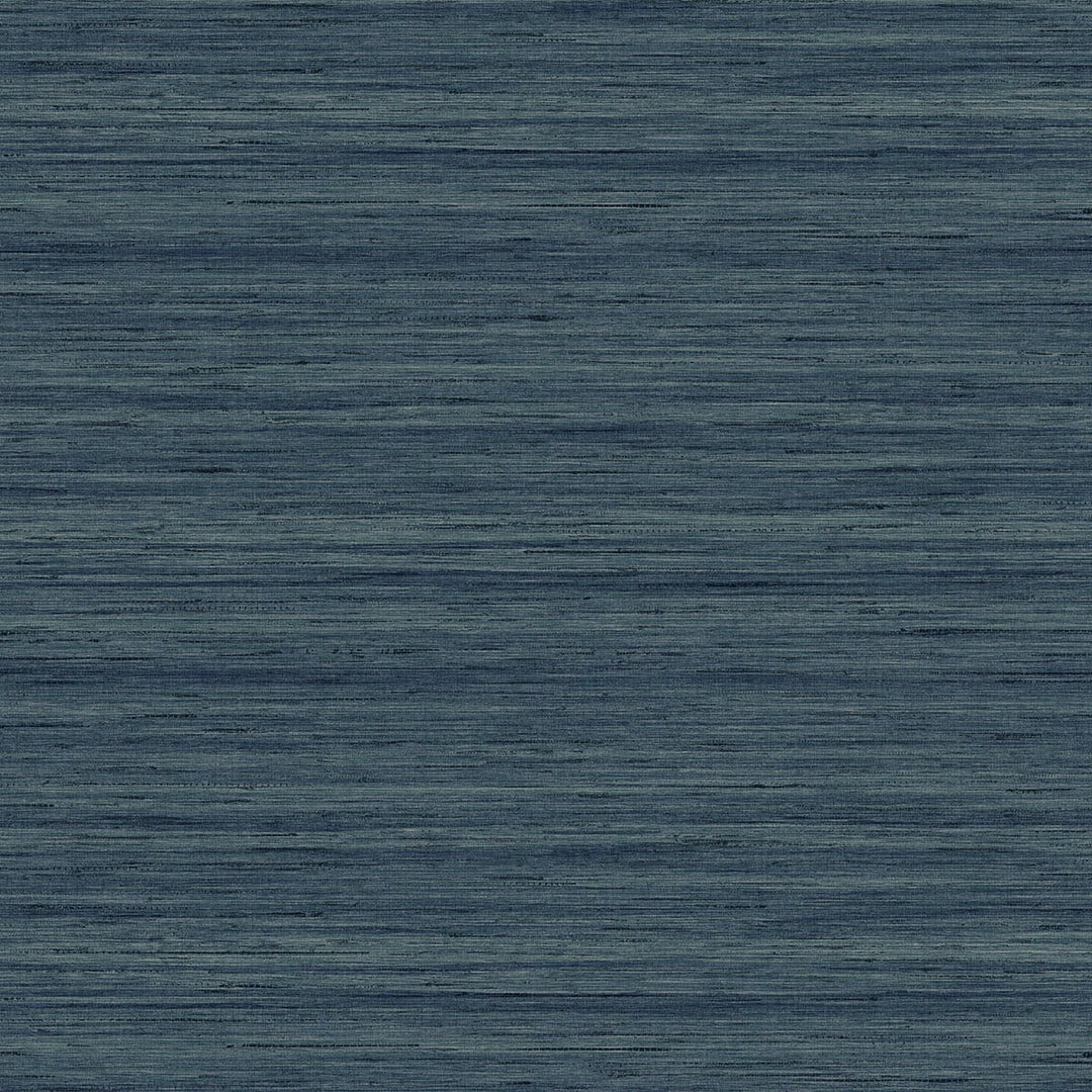 Shantung Silk Hampton Blue TC70312 by Seabrook Designs Designer Wallpaper