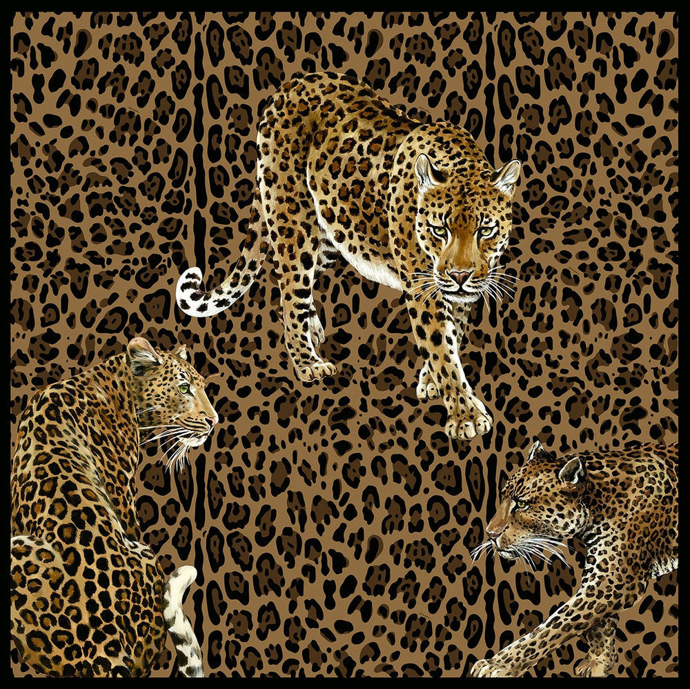 Leopardo Mural Elena TCW001TCAI5UL033 by Dolce & Gabbana Casa Designer Wallpaper