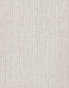Petite Metro Tile White Wallpaper by York Wallcoverings