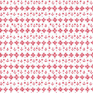 Teacup 1 Poppy by Aoc Fabric