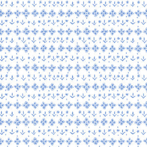 Teacup 2 Chambray by Aoc Fabric