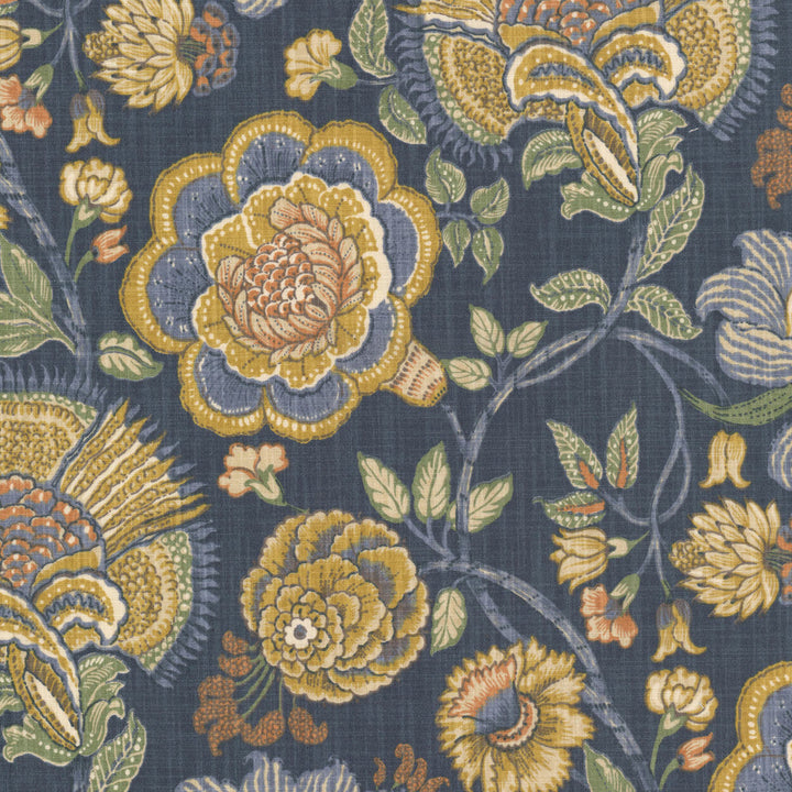 Teaparty 1 Periwinkle by Stout Designer Fabric RAINBOW LIBRARY CADET/INDIGO 100%COT PAKISTAN MARTINDALE WEAR TEST (HEAVY DUTY) Horizontal: 13.500 and Vertical: 25.500 54 in - Swanky Fabrics -