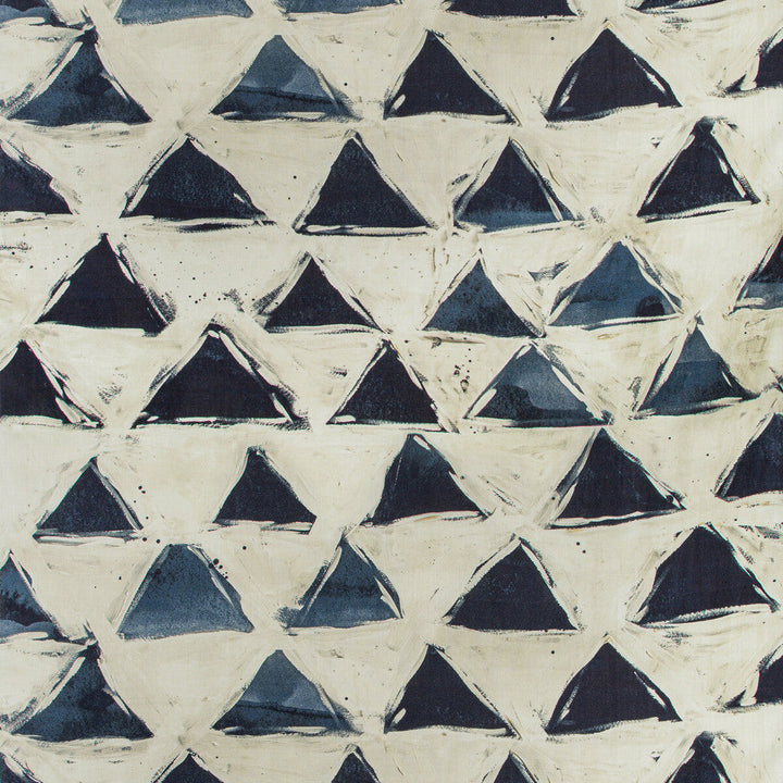 Teatrino Indigo by Kravet Couture Designer Fabric LINHERR HOLLINGSWORTH BOHEME II LINEN - 100% Austria MEDIUM Horizontal: 57.87 and Vertical: 44.8 57.87 - Swanky Fabrics -