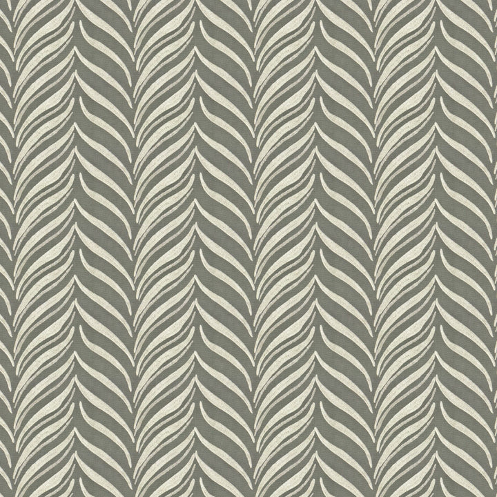 Teawagon 4 Charcoal by Stout Fabric Rainbow Library Smoke/Charcoal 100% Cotton Embroidery INDIA Horizontal: 6.5 and Vertical: 4.125 51 in - Fabric Carolina -