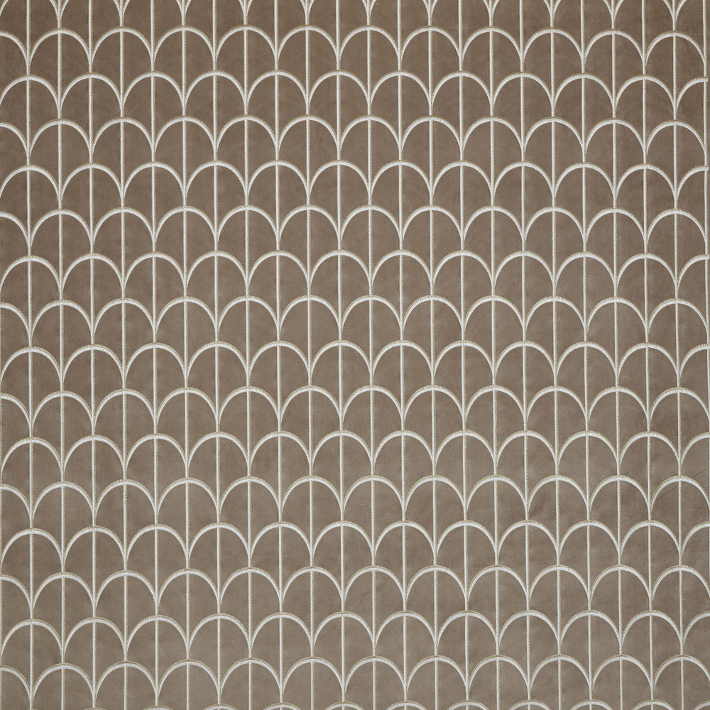 Telegram 3 Nutmeg by Marcus William Fabric KAI/MARCUS WILLIAM MUSTIQUE 100%POL %PEMB INDIA Horizontal: 4.375 and Vertical: 6.250 53.5 in - Fabric Carolina -