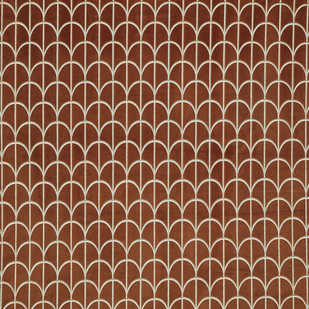 Telegram 4 Cayenne by Marcus William Fabric Marcus William Fabric Telegram 4 CayenneFabric Kai/Marcus William Mustique 100%Pol %Pemb India </p><p>Repeat: H: 4.375, V: 0 53.5 in - Fabric Carolina -