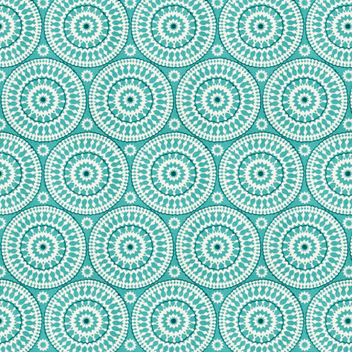 Telluride 2 Lagoon by Stout Fabric Comfortable Living Seamist/Aqua 100% Cotton INDIA Horizontal: 7.25 and Vertical: 12.25 57 in - Fabric Carolina -