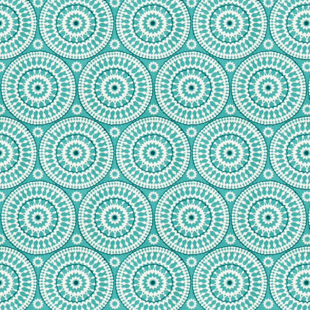 Telluride 2 Lagoon by Stout Fabric COMFORTABLE LIVING SEAMIST/AQUA 100%COT INDIA Horizontal: 7.25 and Vertical: 12.25 57 in - Fabric Carolina -