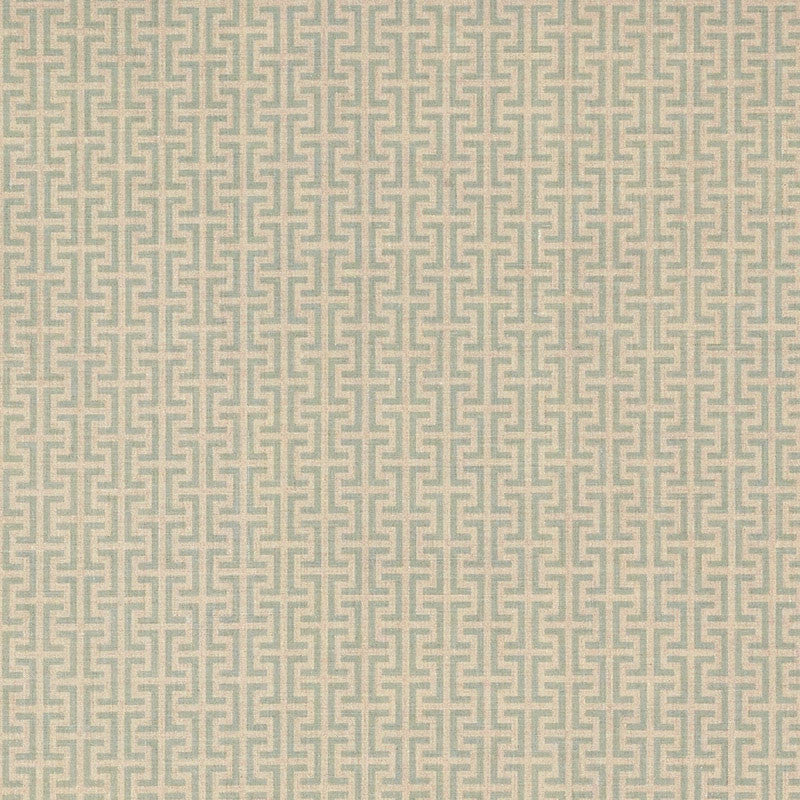 Temple Aqua Temp003 by Schumacher Fabric Schumacher Fabric Temple Aqua Temp003Fabric LINEN 100% UNITED KINGDOM </p><p>Repeat: H: HORZ. 2 3/8" (6CM) , V: VERT. 1 1/2" (4CM) 52 - Fabric Carolina -