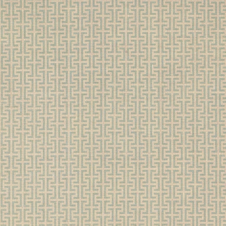 Temple Aqua Temp003 by Schumacher Fabric Schumacher Fabric Temple Aqua Temp003Fabric LINEN 100% UNITED KINGDOM </p><p>Repeat: H: HORZ. 2 3/8" (6CM) , V: VERT. 1 1/2" (4CM) 52 - Fabric Carolina -