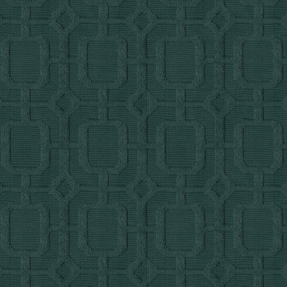 Veranda 34 Teal by ABBEYSHEA Designer Fabric 65% Cotton, 35% Polyester China </p><p>Repeat: Horizontal: 4.0" (10.0 cm) Up the Roll and Vertical: 3.5" (9.0 cm) Across the Roll 54" (137 cm) - Swanky Fabrics -