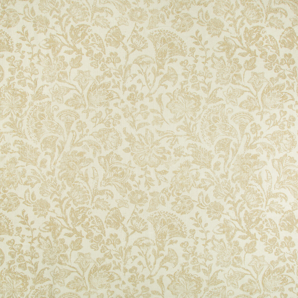 Terrazza Ochre by Kravet Couture Fabric MODERN TAILOR LINEN - 100% India MEDIUM Horizontal: 26.5 and Vertical: 27.5 53 - Fabric Carolina -