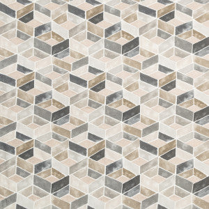 Tesserae Pewter by Kravet Couture Fabric