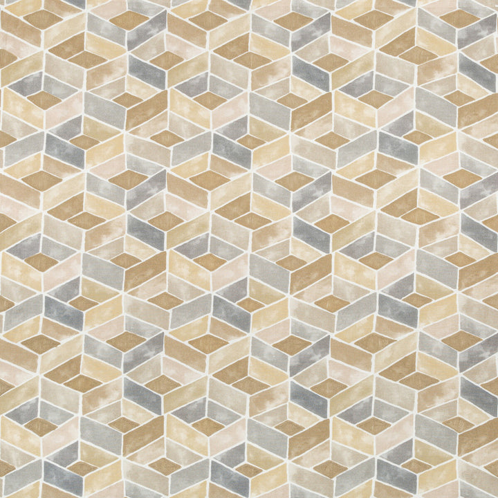 Tesserae Sandstone by Kravet Couture Fabric MODERN COLORS-SOJOURN COLLECTION LINEN - 77%;ACRYLIC - 23% India Horizontal: 13.4 and Vertical: 13.2 53.5 - Fabric Carolina -