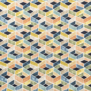 Tesserae Indigo Multi by Kravet Couture Fabric