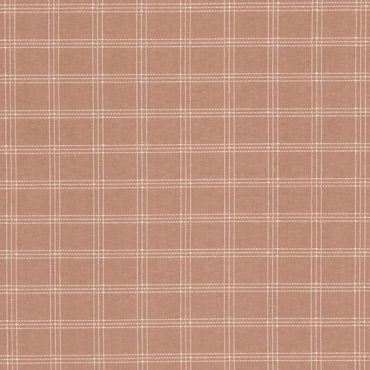 Tether 2 Peach by Stout Fabric Stout Fabric Tether 2 PeachFabric Comfortable Living Blossom/Sienna 83%Pol 17%Cot India </p><p>Repeat: H: 2.25, V: 0 55 in - Fabric Carolina -