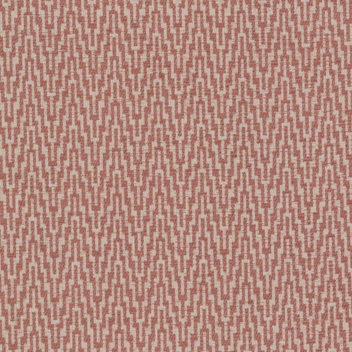 Tetzel 2 Terracotta by Stout Designer Fabric RAINBOW LIBRARY GINGER/POPPY 100%POL CHINA Horizontal: 1.500 and Vertical: 1.500 55 in - Swanky Fabrics -