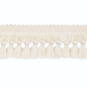 Nina Tassel Fringe 2-1/4" Natural - 2.25" TF1058-1 by Schumacher Trim