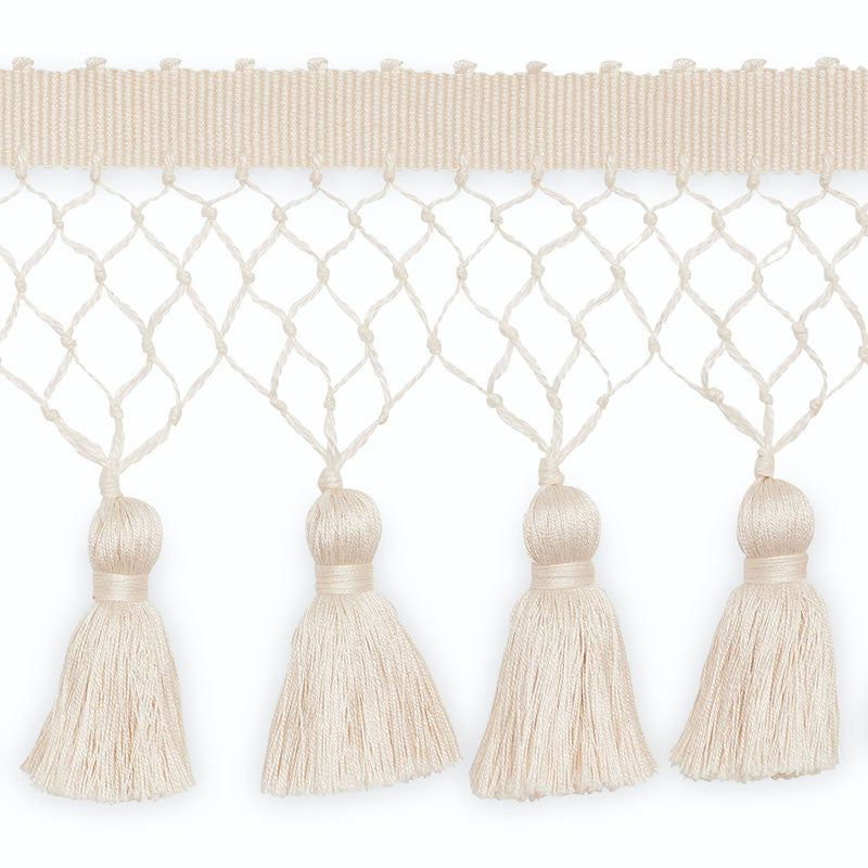 Gilbert Tassel Fringe Cott 4" Natural TF1071-2 by Schumacher Trim SCHUMACHER TRIM PROGRAM COTTON 100% UNITED STATES OF AMERICA </p><p>Repeat: Horizontal: and Vertical: 0 - Fabric Carolina -