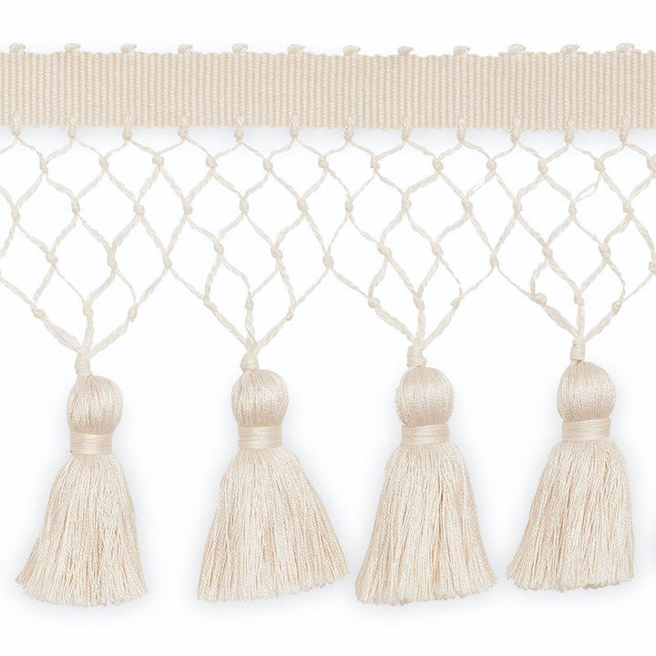 Gilbert Tassel Fringe Cott 4" Natural TF1071-2 by Schumacher Trim SCHUMACHER TRIM PROGRAM COTTON 100% UNITED STATES OF AMERICA </p><p>Repeat: Horizontal: and Vertical: 0 - Fabric Carolina -
