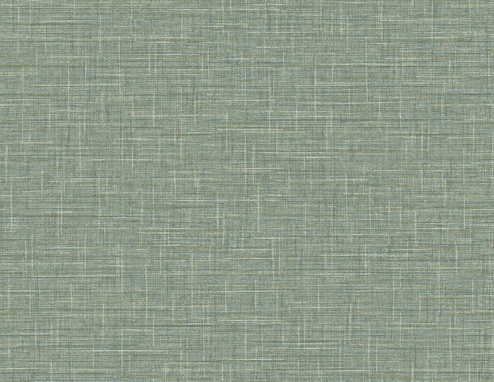 Grasmere Weave Mossbed by Seabrook Wallpaper Tedlar Textures United States 60.75 0" 27" - Fabric Carolina -