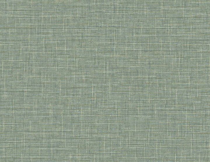 Grasmere Weave Mossbed by Seabrook Wallpaper Tedlar Textures United States 60.75 0" 27" - Fabric Carolina -