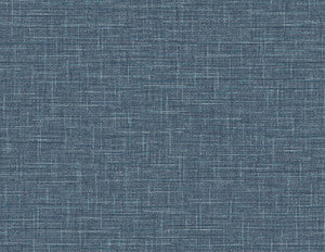 Grasmere Weave Faded Cobalt by Seabrook Wallpaper